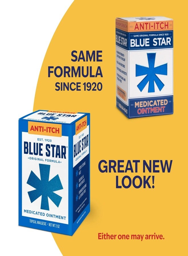 Blue Star Anti-Itch Medicated Ointment 2 oz (Pack of 5) - Image 3